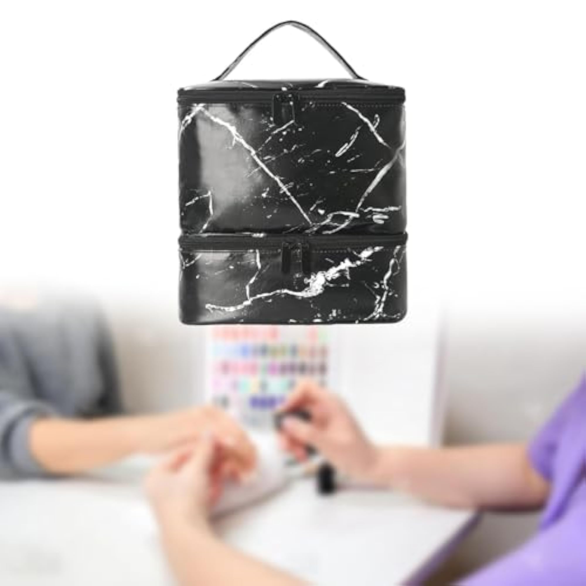 Nail Polish Carrying Case Bag for Cosmetic Tools